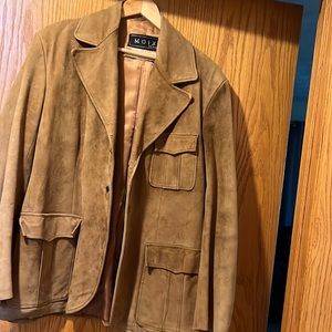 Mens vintage leather jacket